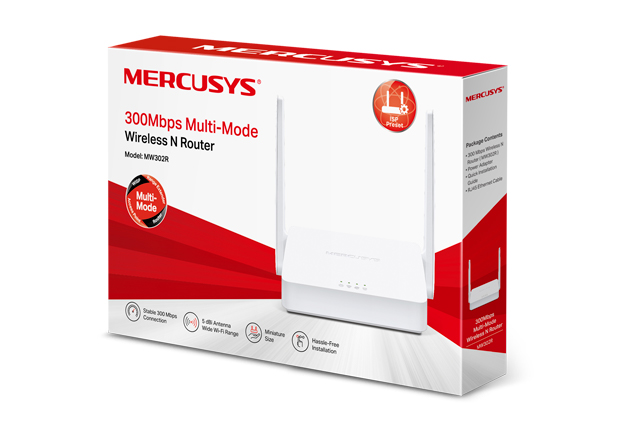 ROUTER MERCUSYS MW302R 2 ANTENAS