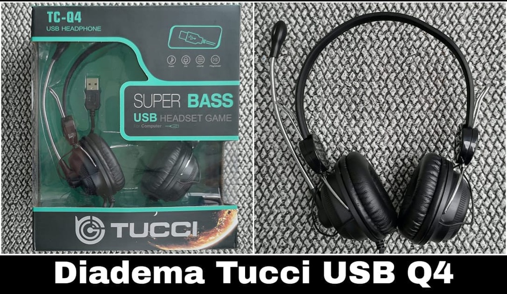 DIADEMA COMPUTADOR USB Q4