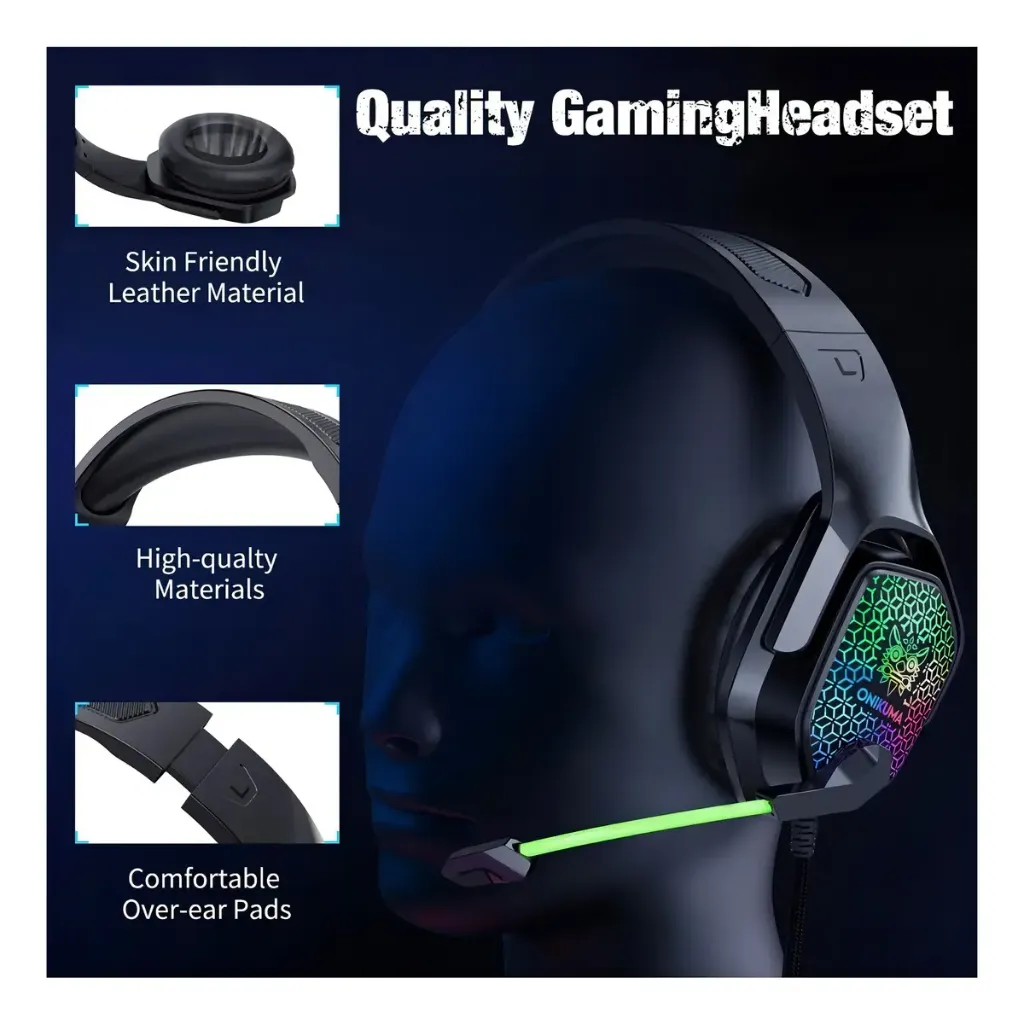 Diadema Onikuma Headset Gamer X3