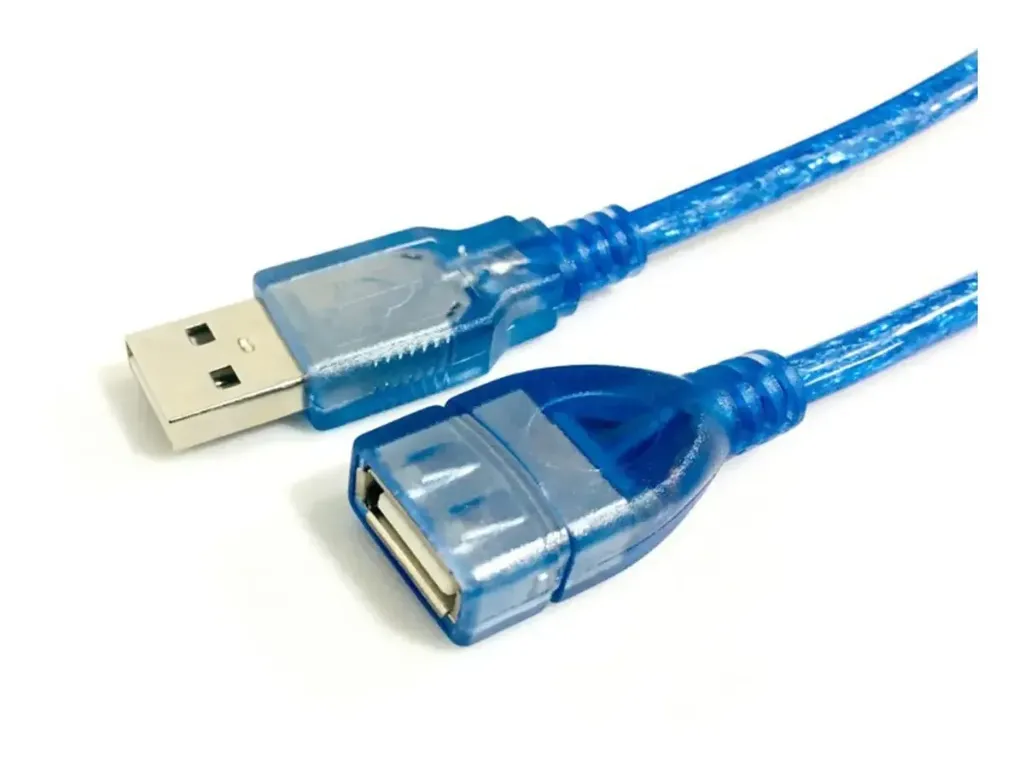 EXTENSION USB BLINDADA AZUL (10 Metros)