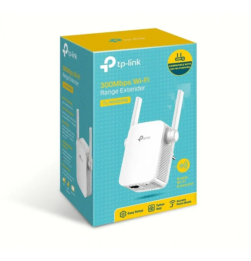 [023510] Extensor De Rango Repetidor WIFI 300MBPS                                       TL-WA855RE