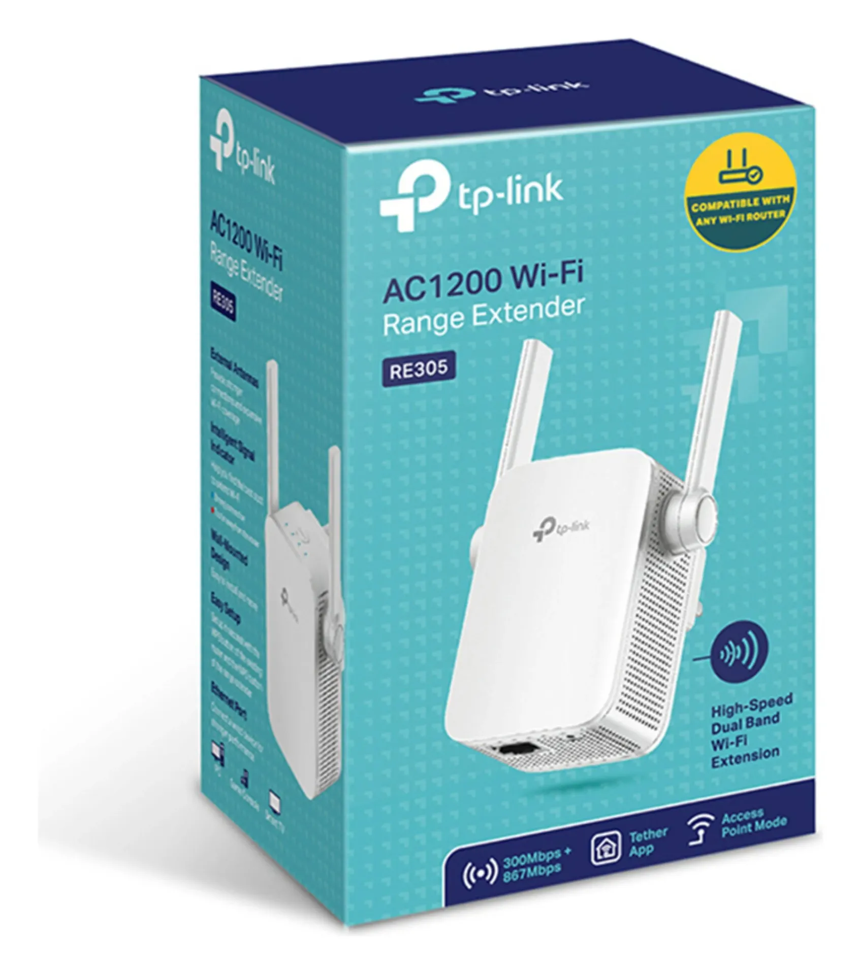 [023512] EXTENSOR DE RANGO WI-FI AC1200 RE305