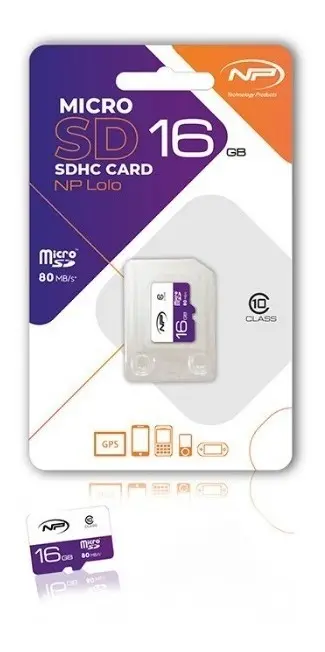 [36330] MEMORIA MICROSD 16GB NP
