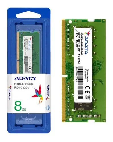 Memoria Ram Notebook ADATA 8GB DDR4 2666mhz