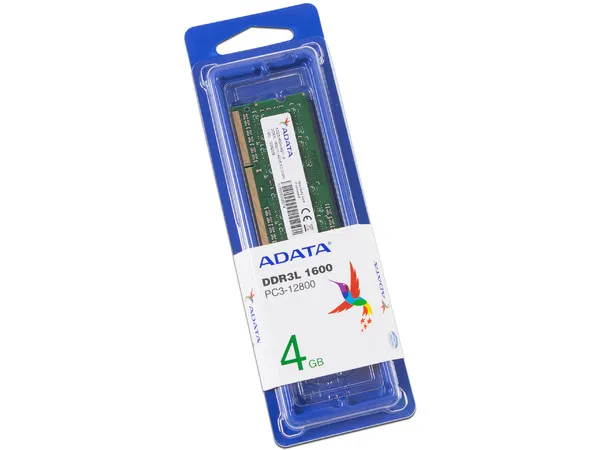 Memoria RAM ADATA 4GB DDR3L 1600 (PC3-12800)