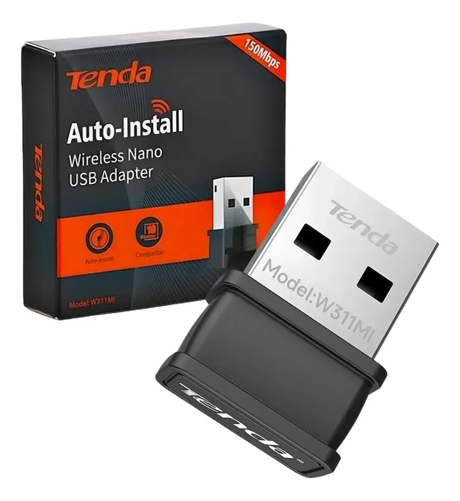 Adaptador Wi-fi Usb Mini Tenda W311mi 2.4ghz Inalámbrico