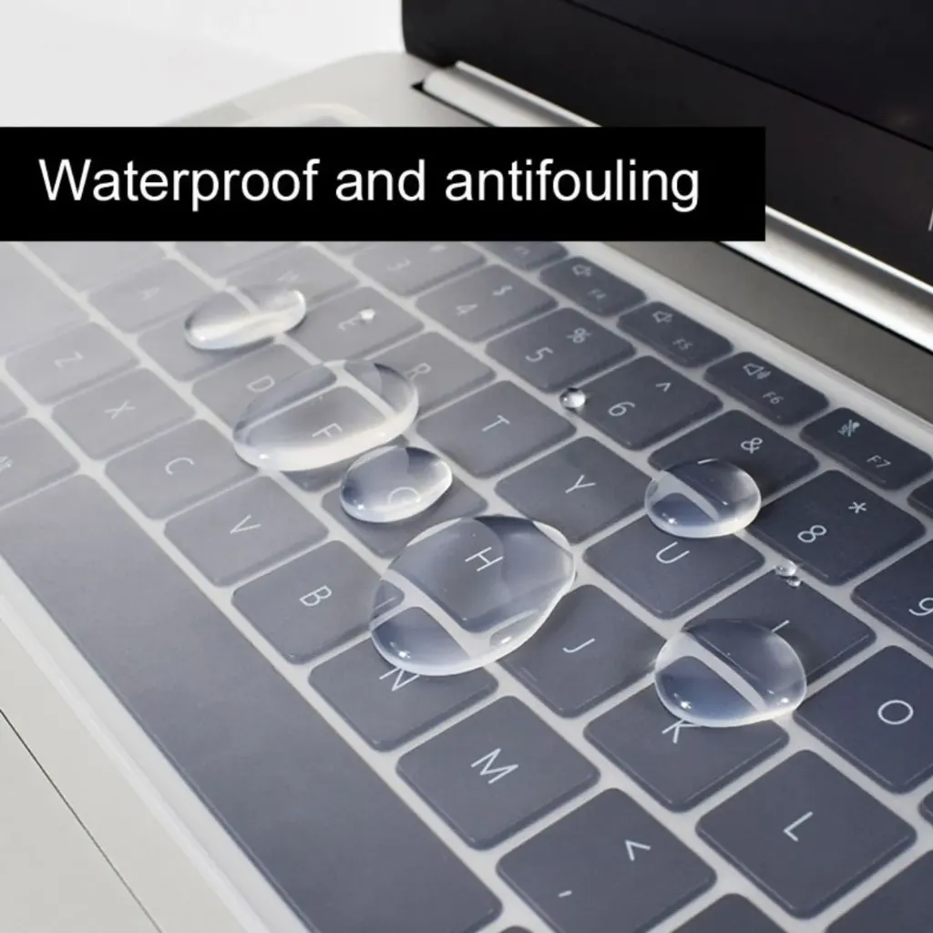 Protector De Teclado En Silicona Transparente