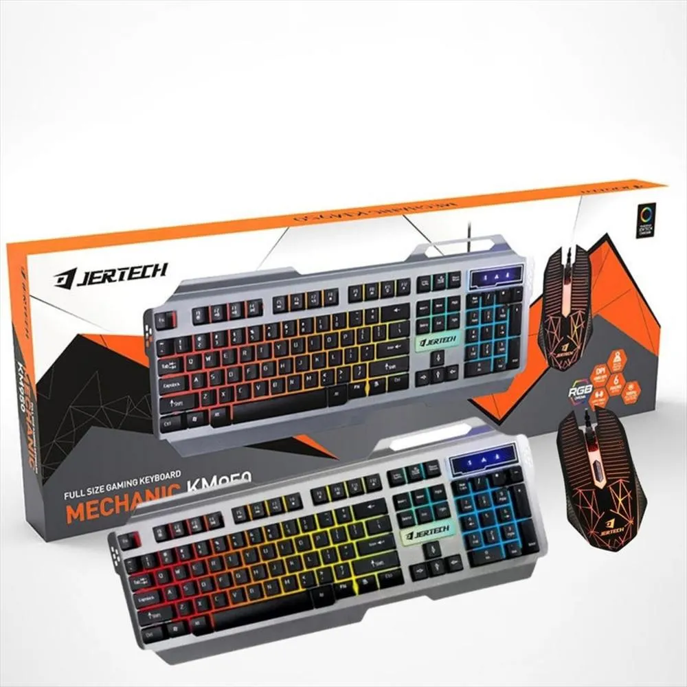 Combo Gamer Teclado y Mouse KM-950 USB