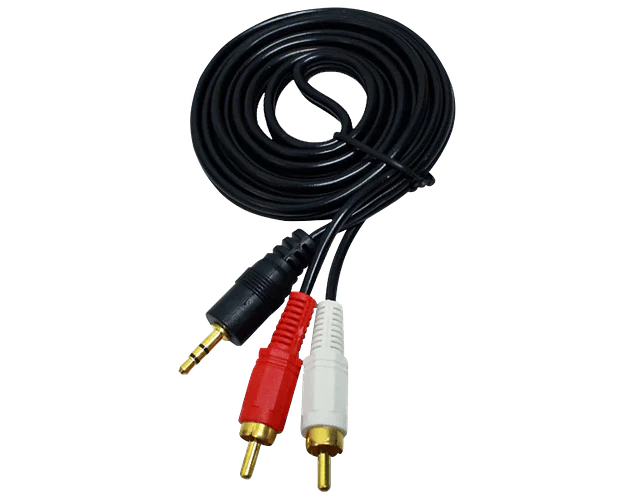 Cable de audio RSA a PLUG (5 metros)