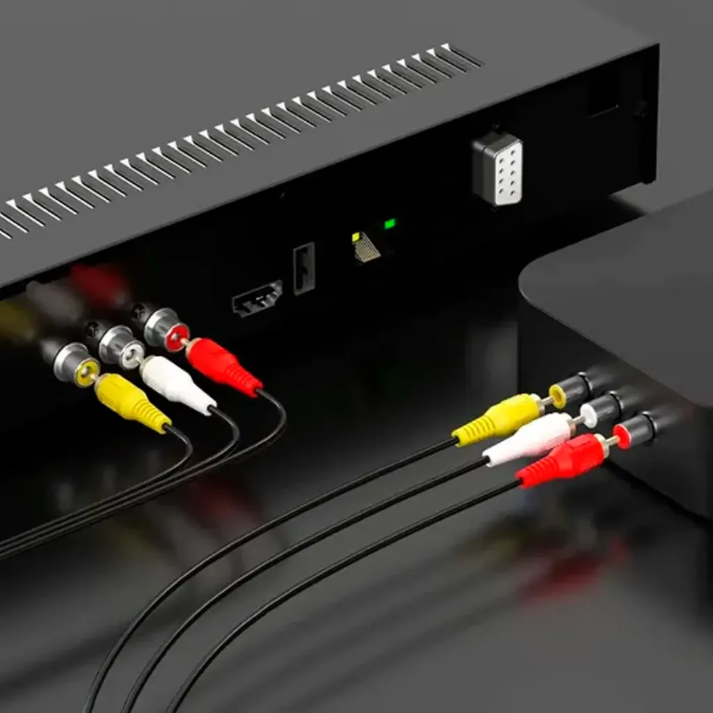 Cable RCA Macho A RCA Macho De ( 1 Metro)