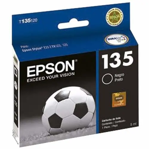 Cartucho EPSON T135 120 Negro original