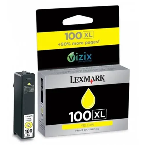 Cartucho para Impresora Lexmark Color Yellow 100 XL