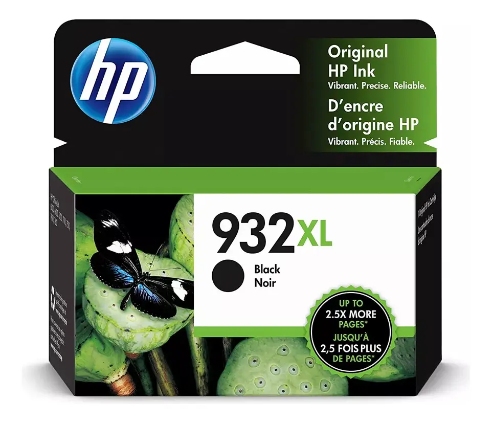Cartucho original de Tinta HP 932 XL Negra
