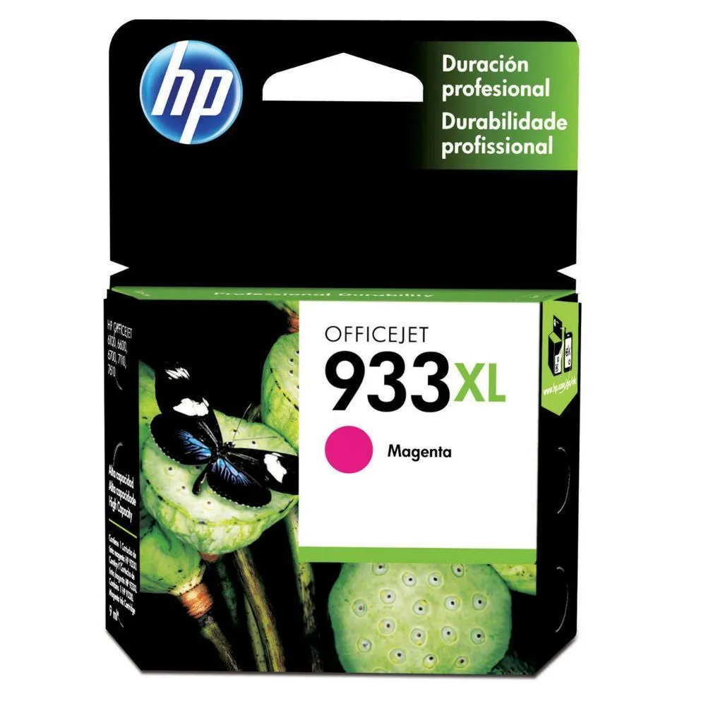 Cartucho original de Tinta HP 933 XL magenta