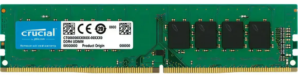 Memoria Crucial RAM 4GB X 2666 Mhz DDR-4 /PC