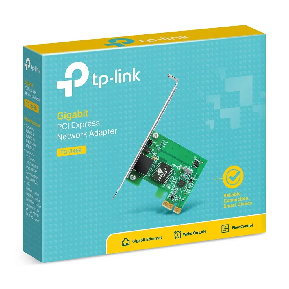 [TG-3468] ADAPTADOR DE RED PCI EXPRESS GIGABIT TG-3468