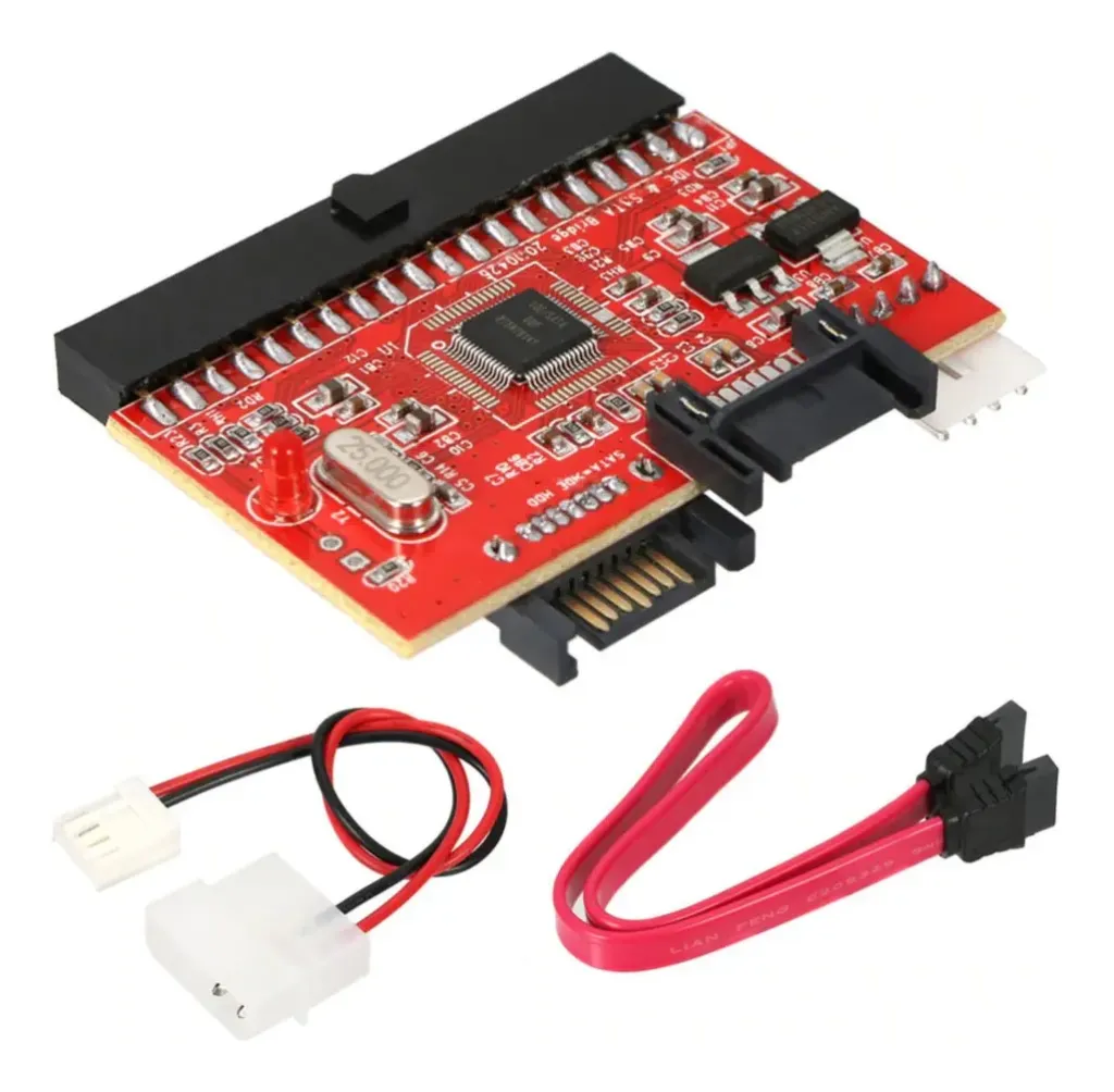[AIDESATA] Adaptador interno IDE a SATA con Cable de energía