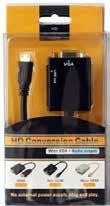 CONVERTIDOR HDMI A VGABLISTER NARANJA