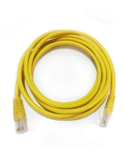 Cable de Red - 1.5m -cat 5e - Amarillo