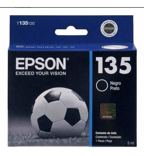 Cartucho EPSON T135 120 Negro original