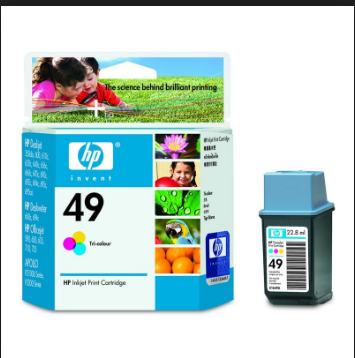 Cartucho de Tinta hp ink cartridge 49 Tricolor