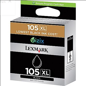 Cartucho para Impresora Lexmark 105XL Negro