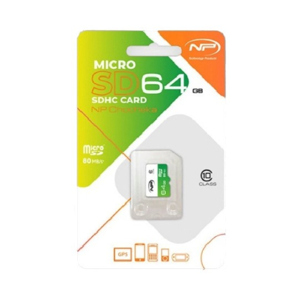 MEMORIA MICROSD 64GB NP