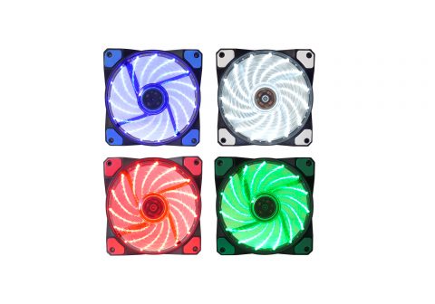 COOLER 110102 12CM 15 LEDS varios colores