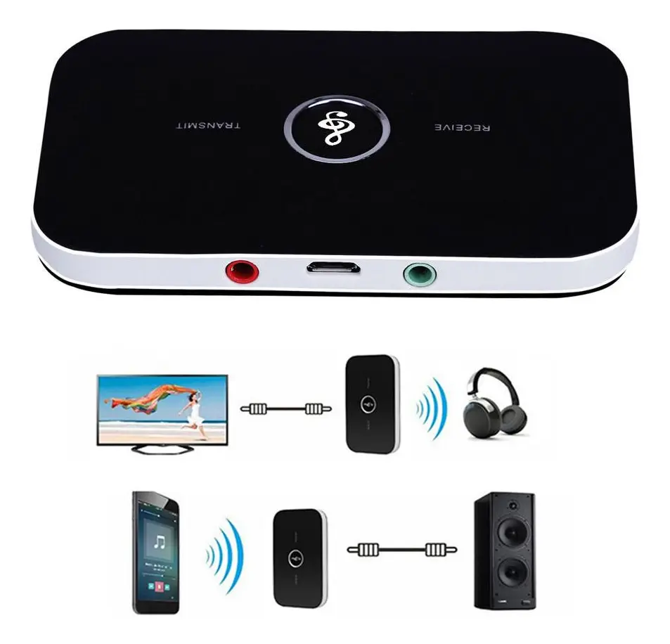 [B6] Bluetooth 2-in-1 Wireless Audio Transmitter