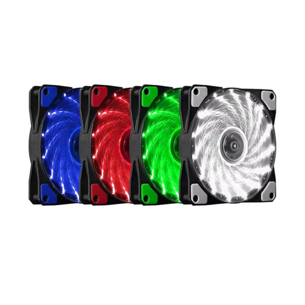 COOLER 110102 12CM 15 LEDS varios colores