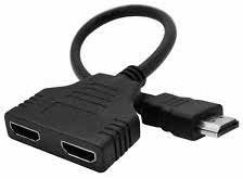 [JV-Y-HDMI] CABLE HDMI EN Y PARA 2 MONITORES