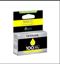 Cartucho para Impresora Lexmark Color Yellow 100 XL